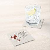 Romeinen 15:5 Bijbelvers Afbeelding Kartonnen Onderzetters (Insitu)