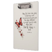 Romeinen 15:5 Bijbelvers Afbeelding Klembord (Links)