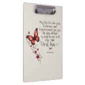 Romeinen 15:5 Bijbelvers Afbeelding Klembord (Rechts)