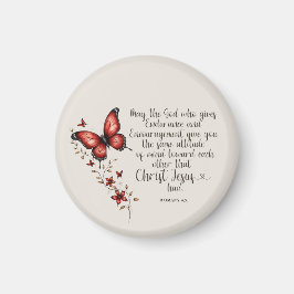 Romeinen 15:5 Bijbelvers Afbeelding Magneet