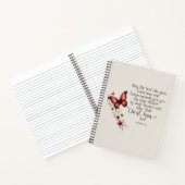 Romeinen 15:5 Bijbelvers Afbeelding Notitieboek (Binnen)