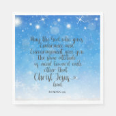 Romeinen 15:5 Bijbelvers Papieren servetten (Voorkant)