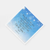 Romeinen 15:5 Bijbelvers Papieren servetten (Hoek)