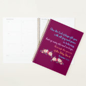 Romeinen 15 Bijbelvers ontwerp Planner (Display)
