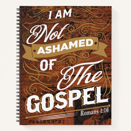 Romeinen 1:16 notitieboek (Voorkant)