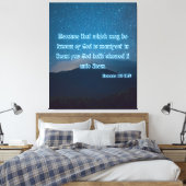 Romeinen 1:19 Bijbelse KJV Pic Wall Art Canvas Afdruk (Insitu (Slaapkamer))