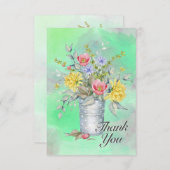 Romeinen 1:8 Ik dank mijn God voor jullie, Inspire Bedankkaart (Voorkant / Achterkant)