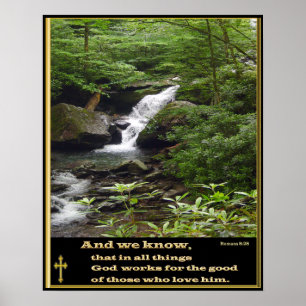 Romeinen 28 Christelijk poster