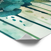 Romeinen 5:5 Christelijke Schriftuurlijke muur pos Poster (Hoek)