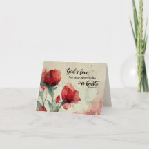 Romeinen 5:5 God's liefde bijbel vers rood roze bl