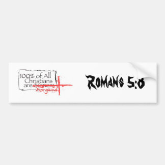 Romeinen 5:8 bumpersticker