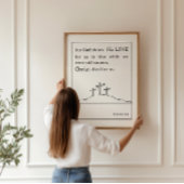 Romeinen 5 8 Christus stierf voor ons Poster