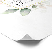 Romeinen 5:8. Floral Bible Verse Poster (Hoek)