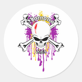 Romeinen 6:23 02 ronde sticker