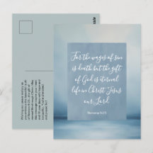 Romeinen 6:23 Aanpasbare Bijbelvers