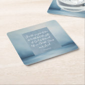 Romeinen 6:23  Bijbelvers Kartonnen Onderzetters (Schuin)