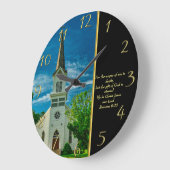 Romeinen 6:23 Goud van de Witte Kerk Grote Klok (Hoek)