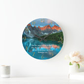 Romeinen 6:23 prachtige gouden uitzicht van het mo grote klok (Huis)