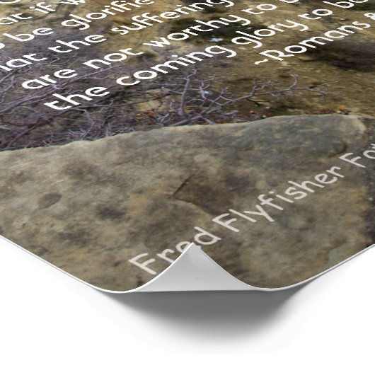 Romeinen 8:16-18 Poster (Hoek)