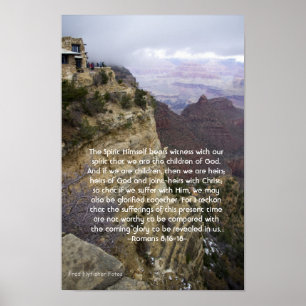 Romeinen 8:16-18 Poster