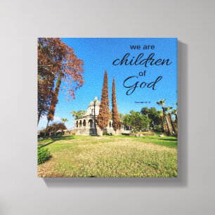 Romeinen 8:16 Canvasprint Kinderen van God Canvas Afdruk