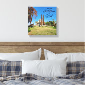 Romeinen 8:16 Canvasprint | Kinderen van God Canvas Afdruk (Insitu (Slaapkamer))