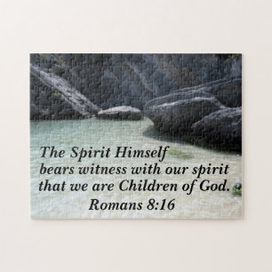 Romeinen 8:16 De geest zelf beer getuige Legpuzzel