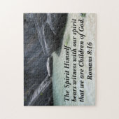 Romeinen 8:16 De geest zelf beer getuige Legpuzzel (Verticaal)