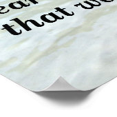 Romeinen 8:16 De geest zelf beer getuige Poster (Hoek)