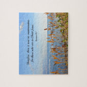 Romeinen 8:1 Daarom is er nu geen veroordeling Legpuzzel (Verticaal)