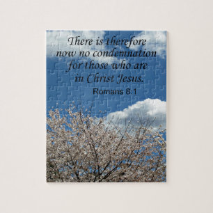 Romeinen 8:1 Er is dus geen veroordeling meer Legpuzzel