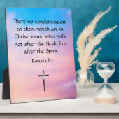 Romeinen 8:1 fotoplaat (Zijkant)