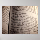 Romeinen 8:28 [Afdrukken] Poster (Voorkant)