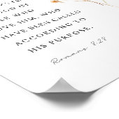 Romeinen 8:28 Alle Dingen Samen Poster (Hoek)