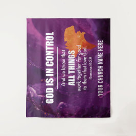 Romeinen 8:28 ALLE DINGEN WERKEN SAAM Kerk Wandkleed