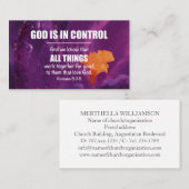 Romeinen 8:28 | ALLE DINGEN WERKEN SAMEN Schriftge Visitekaartje (Voorkant / Achterkant)