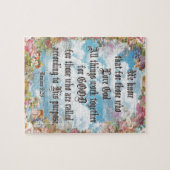 Romeinen 8:28 - Alles goed... Legpuzzel (Horizontaal)