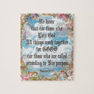 Romeinen 8:28 - Alles goed... Legpuzzel