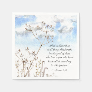 Romeinen 8:28 Alles wat God goed doet Servet