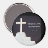 ROMEINEN 8:28 Bijbelvers Magneet (Voorkant / Achterkant)