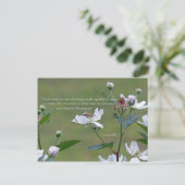 Romeinen 8:28 briefkaart (Staand voorkant)