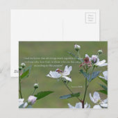 Romeinen 8:28 briefkaart (Voorkant / Achterkant)