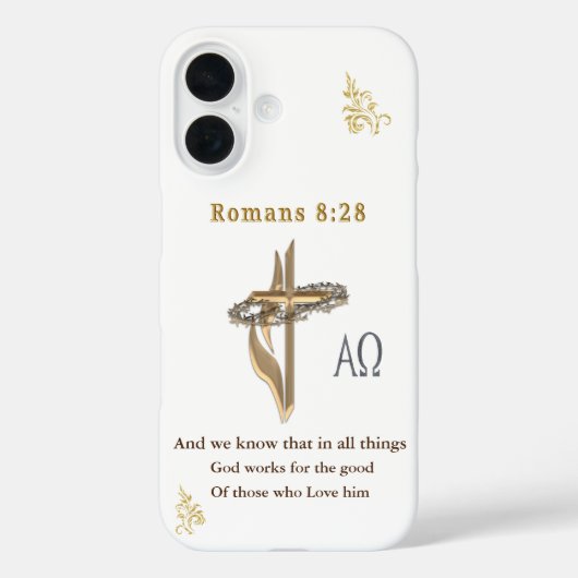 Romeinen 8:28 Case-Mate iPhone case (Achterkant)