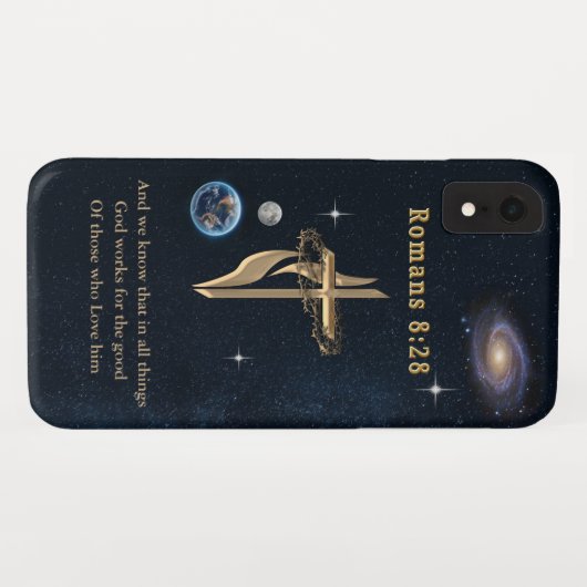 Romeinen 8:28 Case-Mate iPhone case (Achterkant (horizontaal))