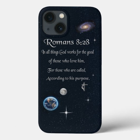 Romeinen 8:28 christelijke Bijbelvers Case-Mate iPhone Case (Achterkant)