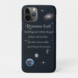 Romeinen 8:28 christelijke Bijbelvers Case-Mate iPhone Case