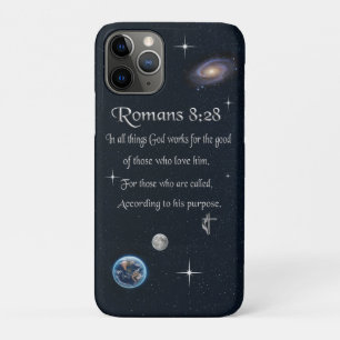 Romeinen 8:28 christelijke Bijbelvers Case-Mate iPhone Case