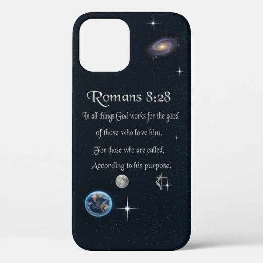 Romeinen 8:28 christelijke Bijbelvers Case-Mate iPhone Case (Achterkant)
