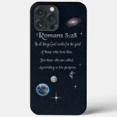 Romeinen 8:28 christelijke Bijbelvers Case-Mate iPhone Case (Achterkant)