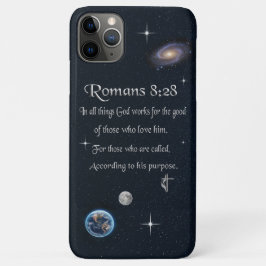 Romeinen 8:28 christelijke Bijbelvers Case-Mate iPhone Case